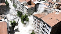 Malatya'da Ağır Hasarlı Binaların Yıkımına Hız Verildi