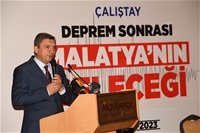 Deprem Sonrası Malatya'nın Geleceği Masaya Yatırtıldı