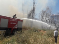 Malatya'da Çıkan Anız Yangını Söndürüldü