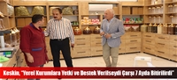 Keskin, “Yerel Kurumlara Yetki ve Destek Verilseydi Çarşı 7 Ayda Bitirilirdi”