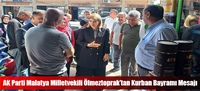 AK Parti Malatya Milletvekili Ölmeztoprak'tan Kurban Bayramı Mesajı