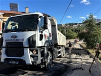 Arapgir Belediyesi Bozulan Yollarda Asfalt Yama Çalışması Gerçekleştirdi