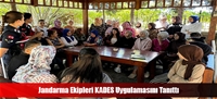 Jandarma Ekipleri KADES Uygulamasını Tanıttı