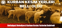 Battalgazi Belediyesi Kurban Kesim Yerlerini Belirledi