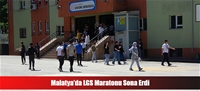 Malatya'da LGS Maratonu Sona Erdi