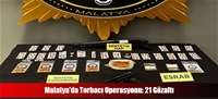 Malatya'da Torbacı Operasyonu: 21 Gözaltı