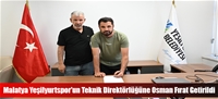 Malatya Yeşilyurtspor'un Teknik Direktörlüğüne Osman Fırat Getirildi