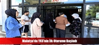 Malatya'da YKS'nin İlk Oturumu Başladı