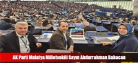 AK Parti Malatya Milletvekili Sayın Abdurrahman Babacan