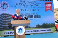 Battalgazi'de 400 Sosyal Konutun Temeli Atıldı