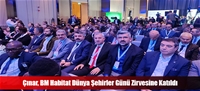 Çınar, BM Habitat Dünya Şehirler Günü Zirvesine Katıldı