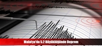 Malatya'da 5.2 Büyüklüğünde Deprem