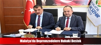 Malatya'da Depremzedelere Hukuki Destek