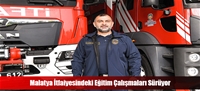 Malatya İtfaiyesindeki Eğitim Çalışmaları Sürüyor