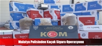 Malatya Polisinden Kaçak Sigara Operasyonu