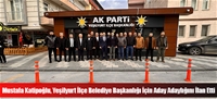 Mustafa Katipoğlu, Yeşilyurt İlçe Belediye Başkanlığı İçin Aday Adaylığını İlan Etti