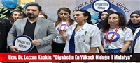 Uzm. Dr. Lezzan Keskin: "Diyabetin En Yüksek Olduğu İl Malatya"