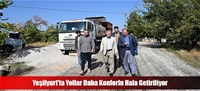 Yeşilyurt'ta Yollar Daha Konforlu Hala Getiriliyor