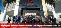 Büyükşehir Belediye Genel Sekreteri Latif Okyay Görevinden İstifa Etti