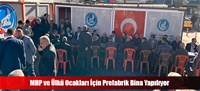 MHP ve Ülkü Ocakları İçin Prefabrik Bina Yapılıyor