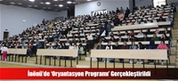 İnönü'de 'Oryantasyon Programı' Gerçekleştirildi