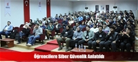 Öğrencilere Siber Güvenlik Anlatıldı