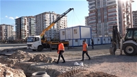 Malatya'da Kurulmakta Olan Konteyner Kentler Hakkında Açıklamalarda Bulundu