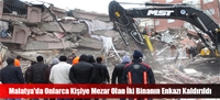 Malatya'da Onlarca Kişiye Mezar Olan İki Binanın Enkazı Kaldırıldı