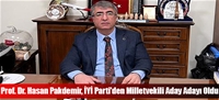 Prof. Dr. Hasan Pakdemir, İYİ Parti'den Milletvekili Aday Adayı Oldu