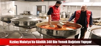 Kızılay Malatya'da Günlük 340 Bin Yemek Dağıtımı Yapıyor