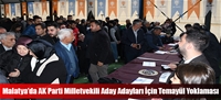 Malatya'da AK Parti Milletvekili Aday Adayları İçin Temayül Yoklaması