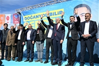 AK Parti Büyükşehir Adayı Sami Er, Doğanyol İlçesini Ziyaret Etti