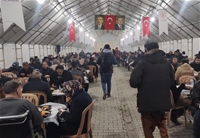 Malatya'da İlk İftar Yapıldı