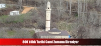 800 Yıllık Tarihi Cami Zamana Direniyor