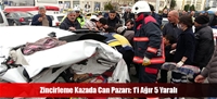 Zincirleme Kazada Can Pazarı: 1'i Ağır 5 Yaralı