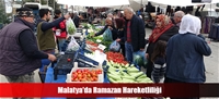 Malatya'da Ramazan Hareketliliği