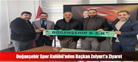 Doğanşehir Spor Kulübü'nden Başkan Zelyurt'a Ziyaret