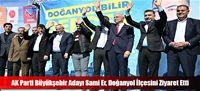 AK Parti Büyükşehir Adayı Sami Er, Doğanyol İlçesini Ziyaret Etti