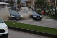 Malatya'da Sağanak Yağış Hayatı Olumsuz Etkiledi