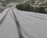 Malatya'da Dolu Yolları Kapattı, Çok Sayıda Araç Yolda Kaldı