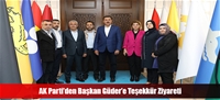 AK Parti'den Başkan Güder'e Teşekkür Ziyareti