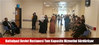 Battalgazi Devlet Hastanesi Tam Kapasite Hizmetini Sürdürüyor