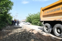 Yol Aksları Bozulan Yolarımızda Zemin İyileştirme Çalışmaları Yapıyoruz