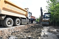 Yol Aksları Bozulan Yolarımızda Zemin İyileştirme Çalışmaları Yapıyoruz