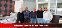 Malatya'da Zafer Partisi'nde Toplu İstifa