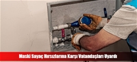 Maski Sayaç Hırsızlarına Karşı Vatandaşları Uyardı