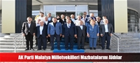 AK Parti Malatya Milletvekilleri Mazbatalarını Aldılar