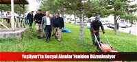 Yeşilyurt'ta Sosyal Alanlar Yeniden Düzenleniyor