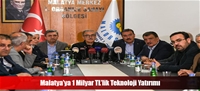 Malatya'ya 1 Milyar TL'lik Teknoloji Yatırımı