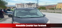 Otomobilin Çarptığı Yaya Yaralandı